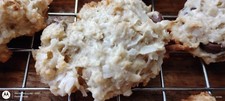 Homemade Coconut Cream Chocolate Chip Cookies...
