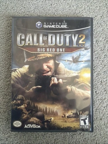 Call of Duty 2: Big Red One (Nintendo GameCube, 2005)  - With Manual