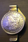 1880 E Pluribus Unum Sivler Dollar Money Clip