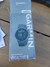 Garmin Vivoactive 6 Smartwatch - Green - Mint Condition - GPS Fitness Watch