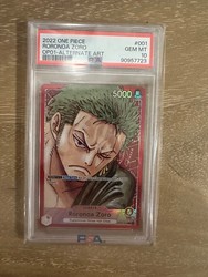 Roronoa Zoro OP01-001 Alternate Art Romance Dawn Leader