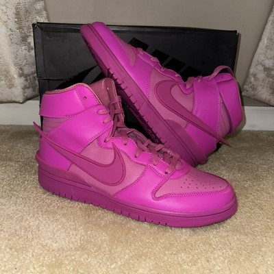 Nike Dunk High AMBUSH Active Fuchsia Size 11.5 CU7544-600