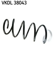 SKF Fahrwerksfeder Vkdl 38043 FüR BMW