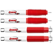 Rancho Front & Rear RS5000X Gas Shock Absorbers for Colorado Canyon w/ 0" Lift