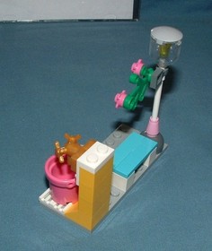 FRIENDS, STEPHANIE'S COOL CONVERTIBLE SET 3183 - LEGO - 2012 - USED