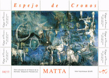 Chile 2008 Yvert 1835/43 Paintings Matta MNH