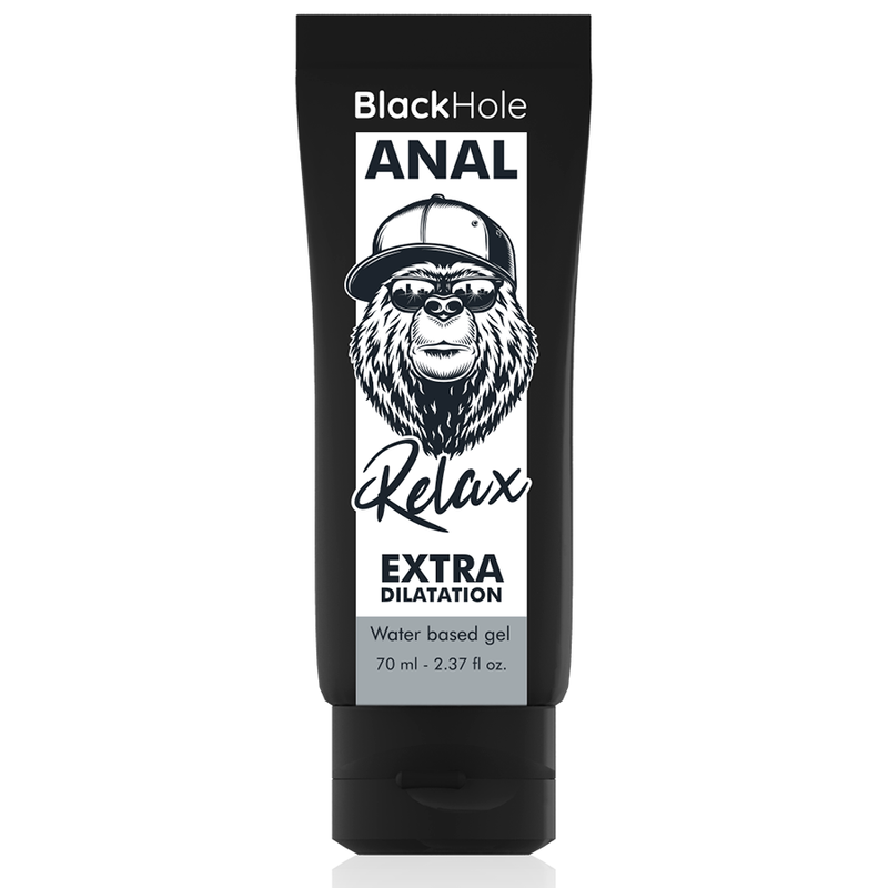 70ml BLACK HOLE ANAL RELAX CREAM FISTING Lube Lubricant Sex Dilation WATER UK