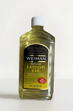 Discontinued Weiman Natural Lemon Oil Furniture Polish w/ Sunscreen 99% Full