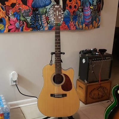 Cort MR500E OP Acoustic-Electric Guitar Dreadnought Natural 6 String