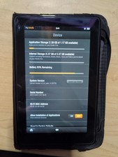 Amazon Kindle Fire 7" Tablet 8GB Wi-Fi Black Touchscreen MPN D01400