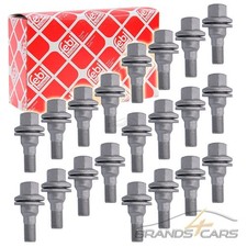 20x FEBI RADSCHRAUBEN M12 x 1,25 x 17 mm GEOMET SW17 50024815