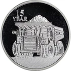 Vintage Newmont Mining Corp. 15 Year Employee Service 1 oz 999 Fine Silver Round