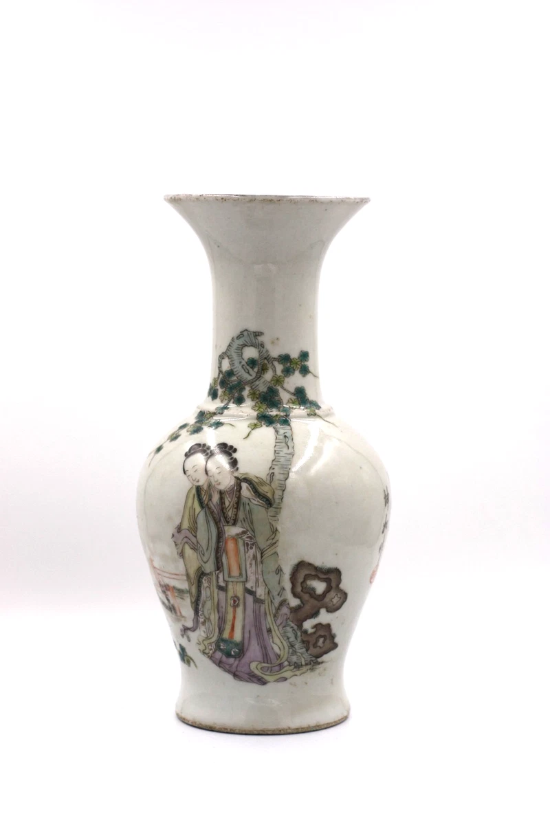 陶瓷粉红色1900-1940 中国古董花瓶| eBay