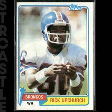 1981 Topps - Rick Upchurch #82