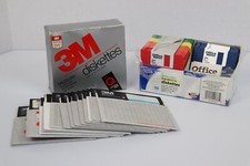 LOT of 30 3.5" 1.44 MB Lot of 15 5.25" Floppy Disks Diskettes UNTESTED