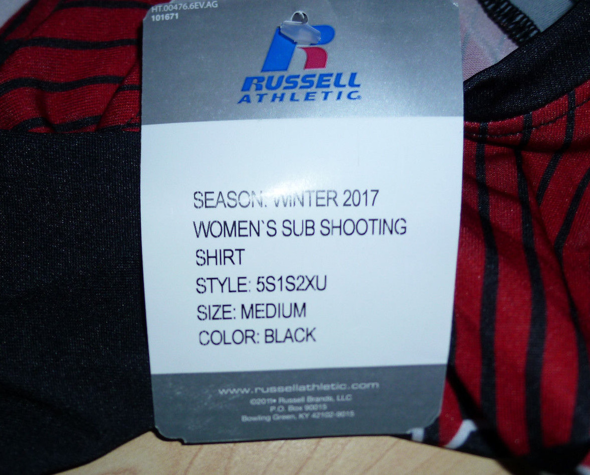 RUSSELL ATHLETIC** Women's Sub Shooting Shirt Jersey Size ((M