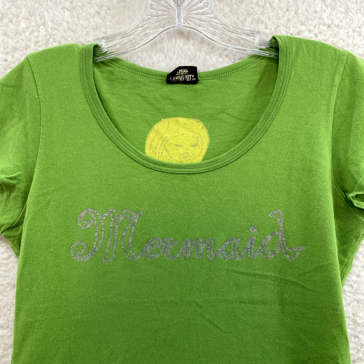 Y2K Vintage Hysteric Glamour Ozone Community Mermaid Shirt Y2K Vintage Hysteric Glamour Ozone Community Mermaid Shirt