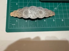 DIABLO MFG CO STERLING 5" HAIR BARRETTE