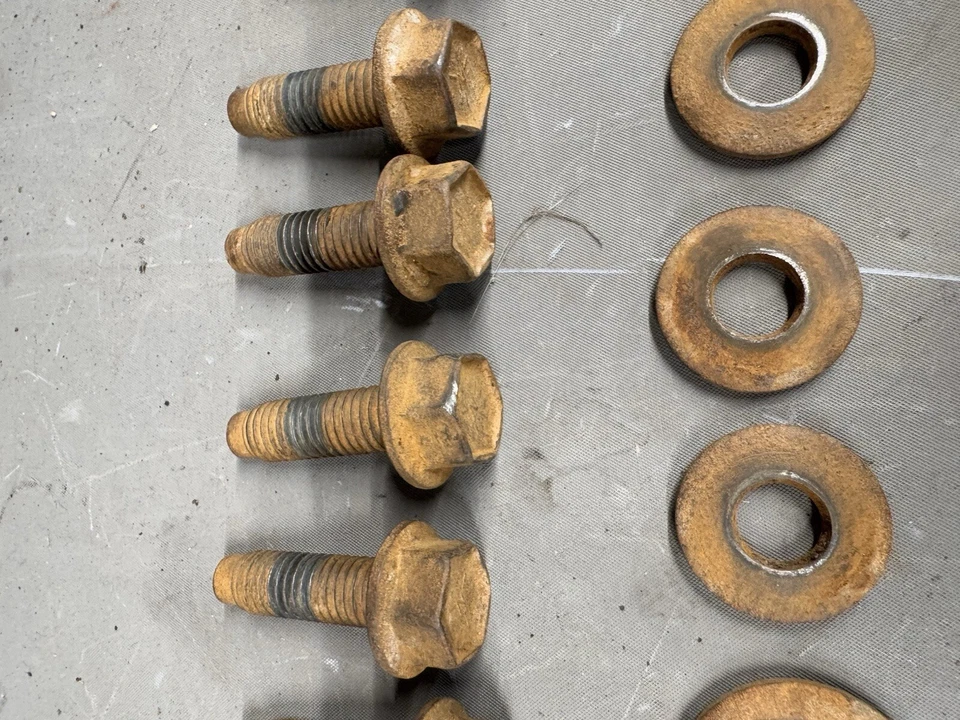 1969-1972 Ford Galaxie LTD заказной передний бампер болты шайбы Monterey Montego OE - Изображение 3 из 4