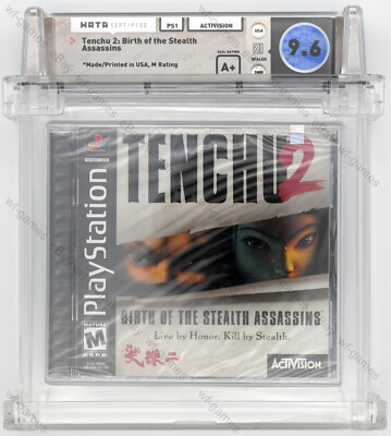 Tenchu 2 - Birth of the Playstation 1 PS1 NEW factory sealed no VGA ...