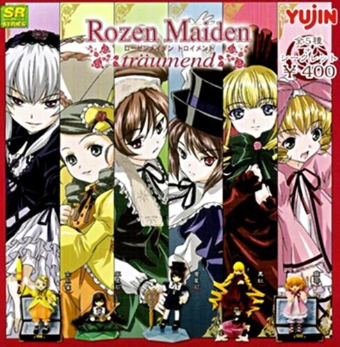 SR Rozen Maiden Complete All 6 types Yujin Vintage 2007 Genuine
