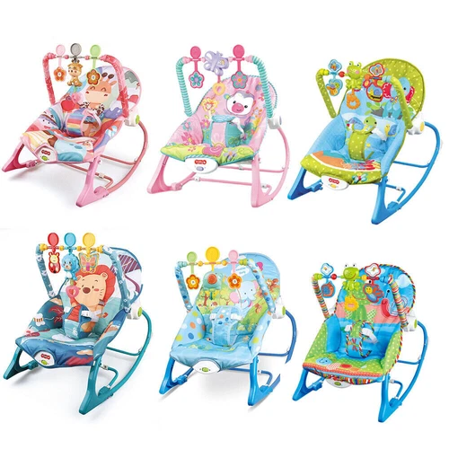 Baby Infant To Toddler Bouncer Rocker Swing Chair Soothing Music Vibration Toys - Picture 2 of 49