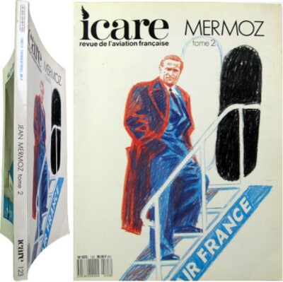 Jean Mermoz Band 2 Zeitschrift 123 Ikarus 1988 Flieger Luftpost Atlantik Couzinet