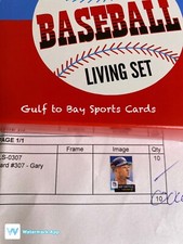 (10)Topps MLB Living Set Card #307 - Gary Sheffield-Print Run:2076 SEALED BUNDLE