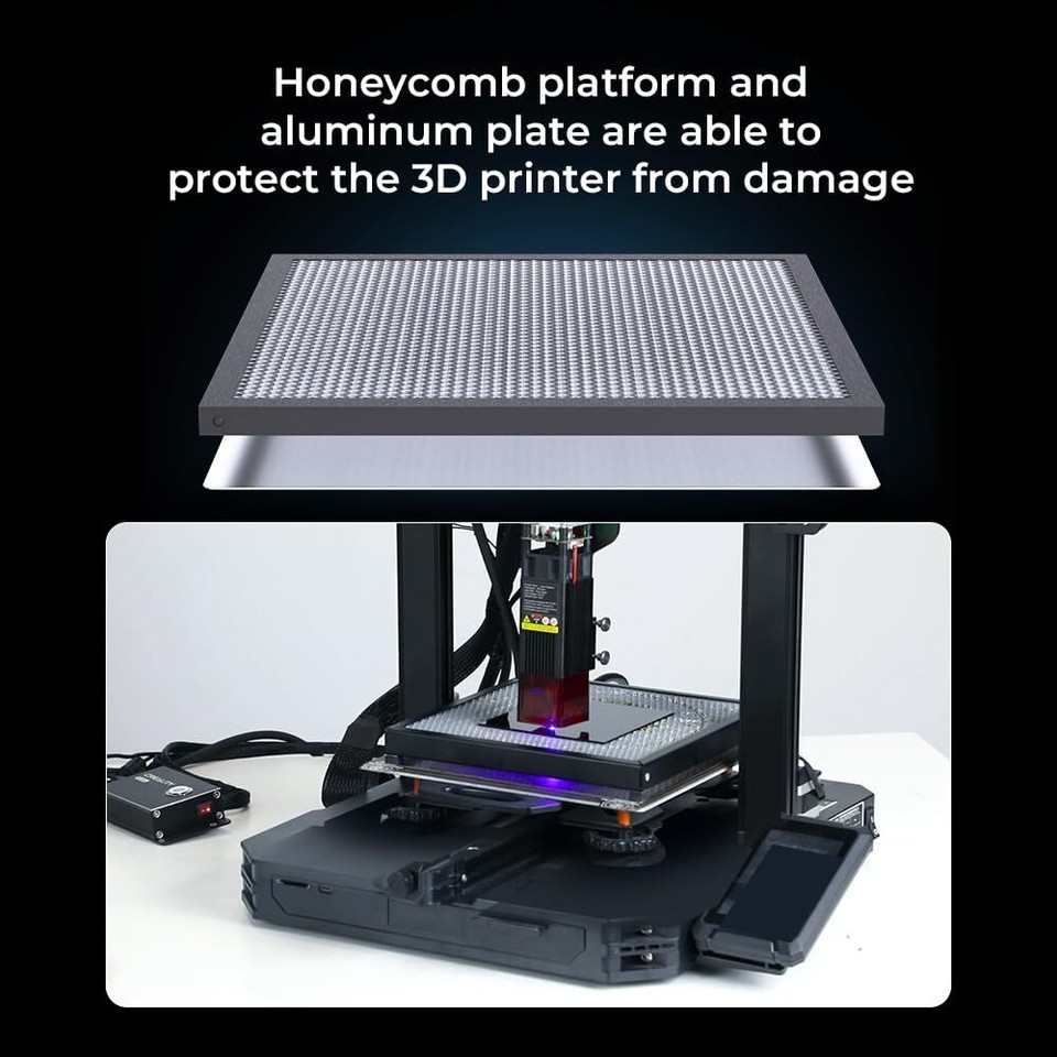 Creality Honeycomb Working Table Laser Bed 235*235mm for Creality 3D ...