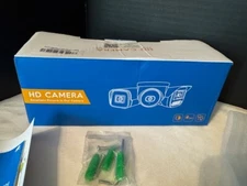 New / EVERSECU Security Camera H.265 1080P POE(Power Over Ethernet) (W)