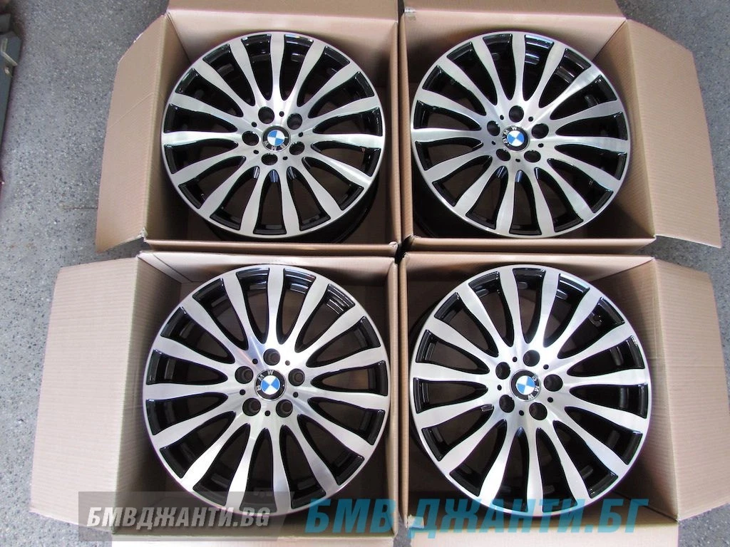 NEW Original SET BMW Felgen LM-Gussrad Radialspeiche Style 190 