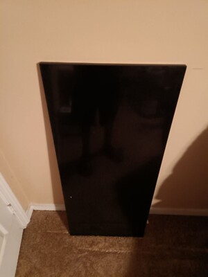  2 Granite countertops, solid black, new, 40.5 lbs, cuft 4.16, 1 still in box.