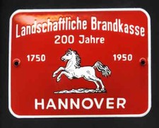 Landschaftliche Brandkasse Hannover 1950 Luxuserhaltung  17,5 x 13 cm  (Z11a-c)