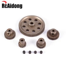 Steel 64T Spur Gears 17T/21T/26T29T Pinion Gear for Redcat Volcano EPX/EPX PRO