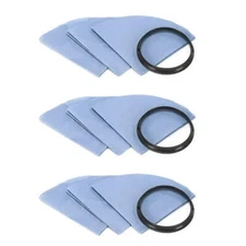 VacBagsUSA Type S Filter Disc and Band 90107 VF2002 for Shop Vac (9+3)