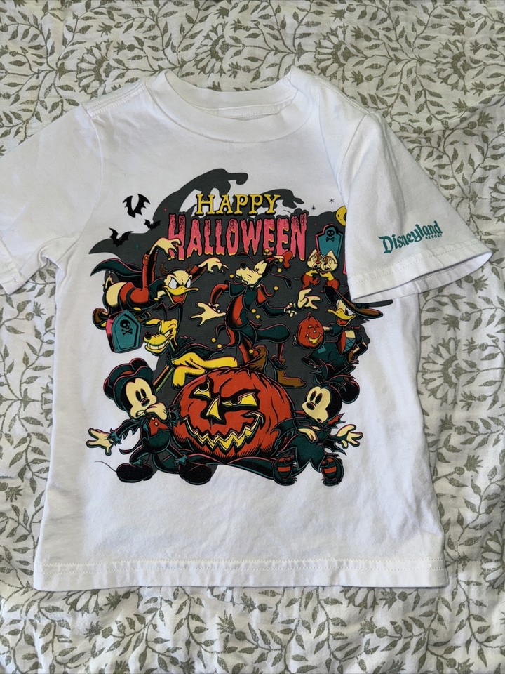 Walt Disney World Mickey & Friends Happy Halloween Shirt XXS Tee Shirt