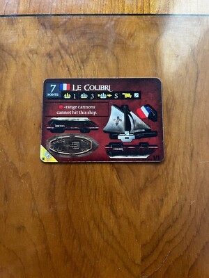 Pirates Wizkids CSG Taschenmodell LE COLIBRI purpurrote Küste