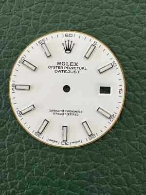 Rolex Datejust 41mm 116334 116300 weißes Zifferblatt ORIGINAL 