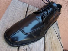 COLE HAAN Mens Dress Shoes Black Leather Lace Up Split Toe Oxfords Sz Size 10.5M