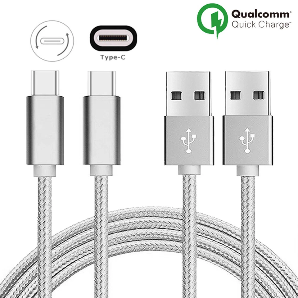 Câble Chargeur Rapide USB Type-C pour Samsung S8 S9 S10 Note8/9/A6/A7 A20E/A40 - Photo 2/4