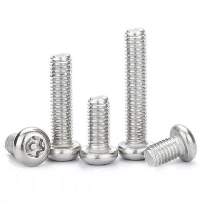 M2-M8 304 Pin Six-Lobe Torx Button Pan Head Tamper Proof Security Screw Bolt
