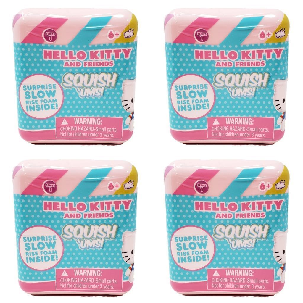 Hello Kitty + Friends Squish 'Ums Series 1 - Lot of 4 Blind Cubes