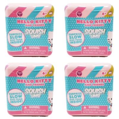 Hello Kitty + Friends Squish 'Ums Series 1 - Lot of 4 Blind Cubes