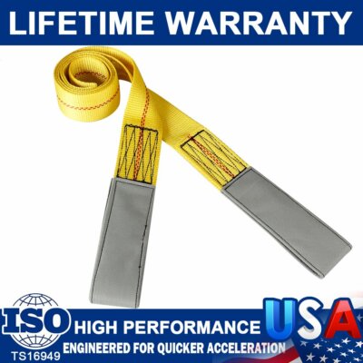 Brand New 2'' x 6 ft Nylon Web Lifting Sling Tow Strap 1 Ply FLAT LOOP LIFT Strap