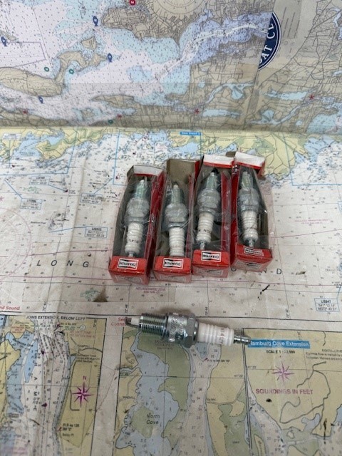 Champion pack of 5 #N14Y Spark Plug.