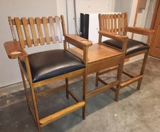 Two Person Billiard/Pool Spectator Chairs
