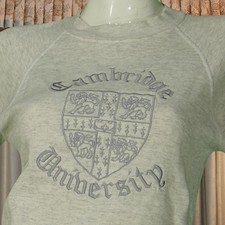 Vintage Cambridge University England Made Sweatshirt XS