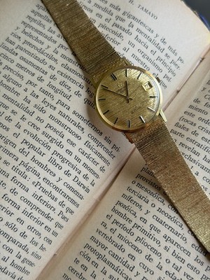 Vintage Eterna-Matic 3000 De Luxe 18K Solid Gold Swiss Automatic w/ OG Bracelet