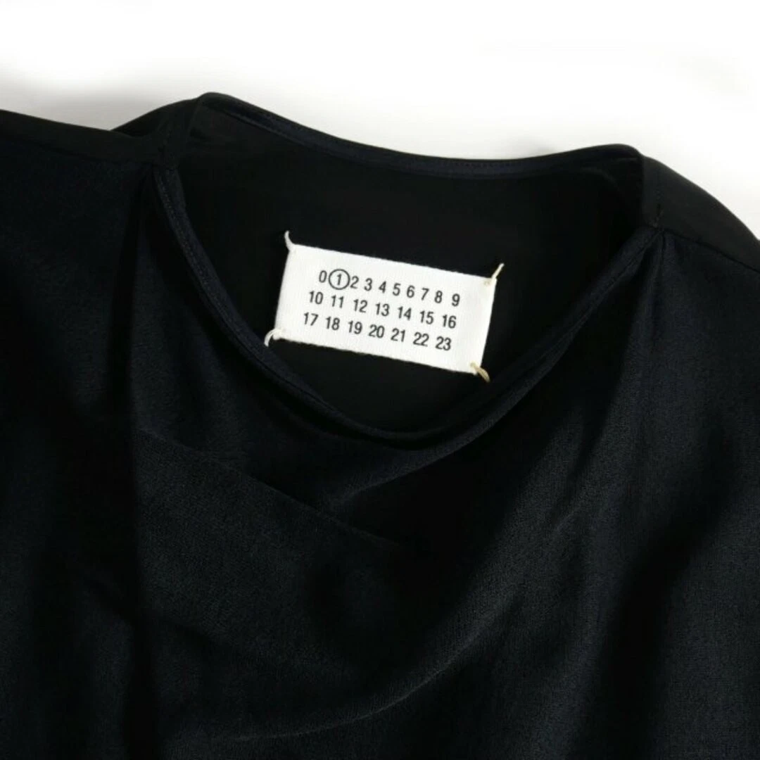 Abito smanicato a strati Maison Margiela 11SS 2WAY 36 nero S31CT0441 usato