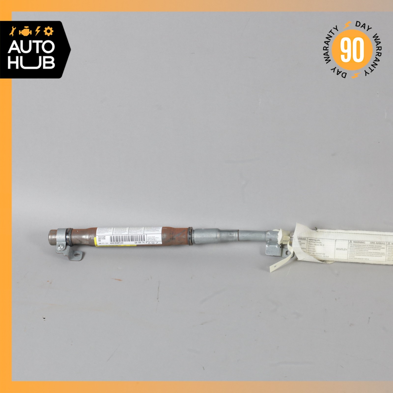 03-10 Bentley Continental GT Coupe Roof Curtain Airbag Air Bag Left Side OEM 87k